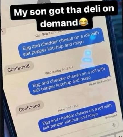 my son got tha deli on demand