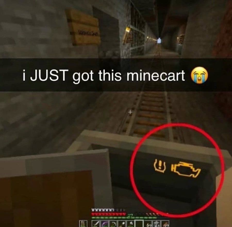 i just got this minecart
