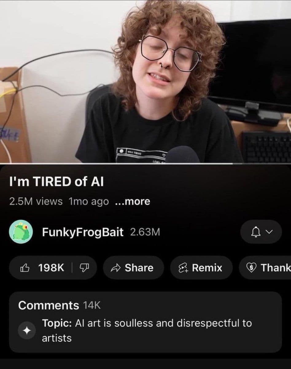 i'm tired of ai
