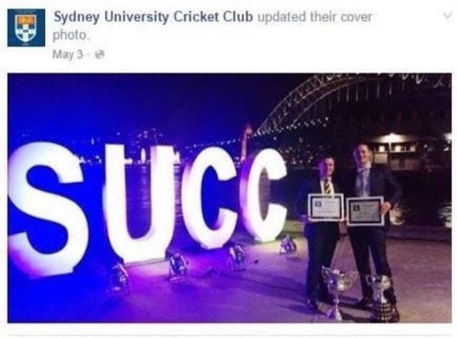 sydney university cricket club updated their cover photo.