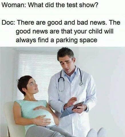 woman: what did the test show?