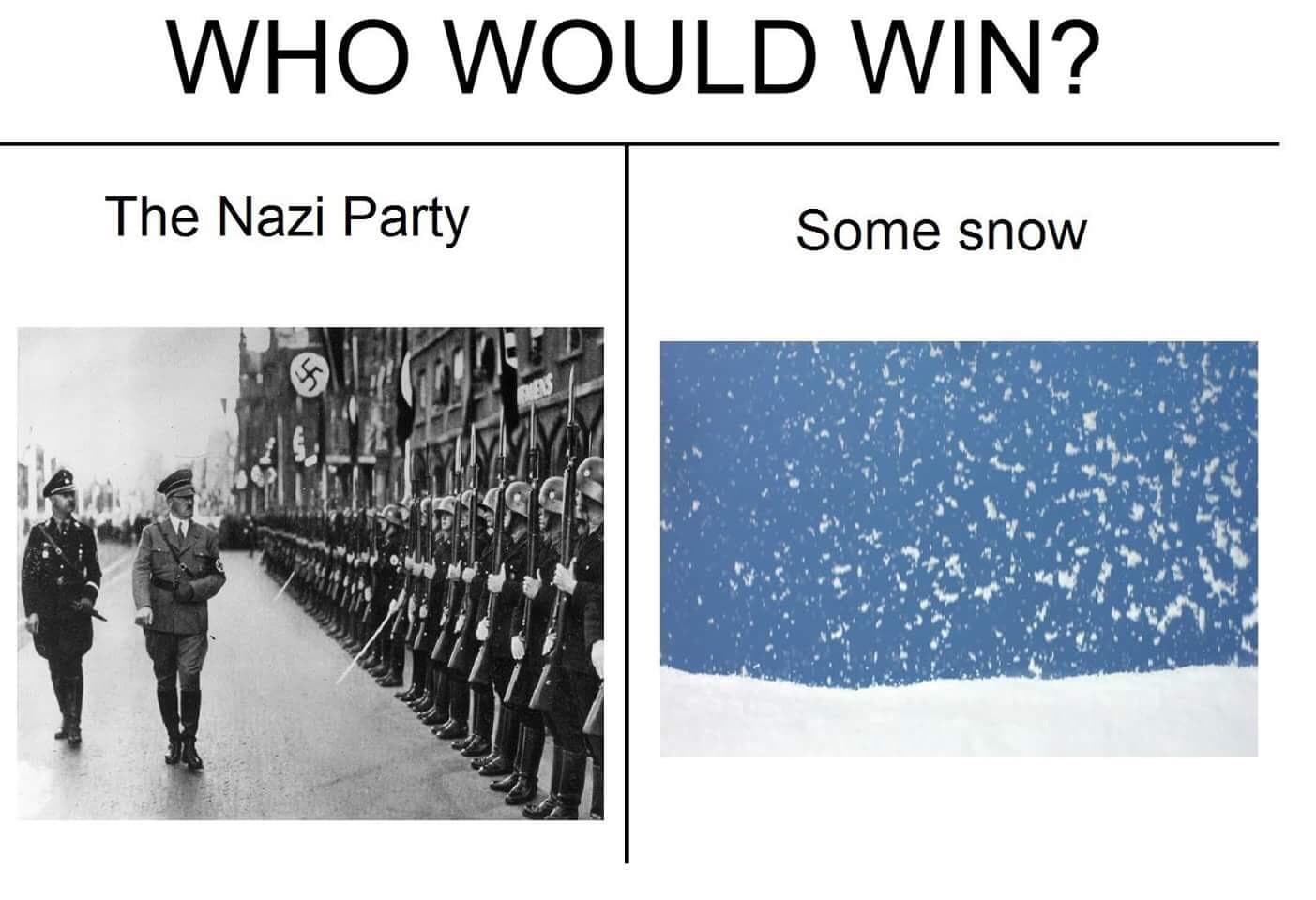 who would win?