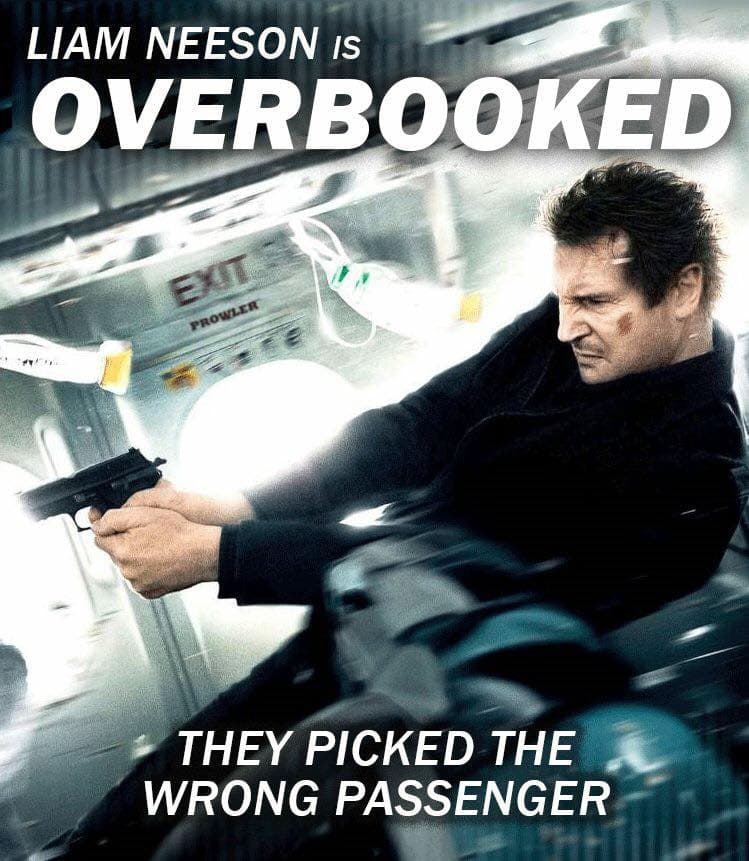 liam neeson is overbooked