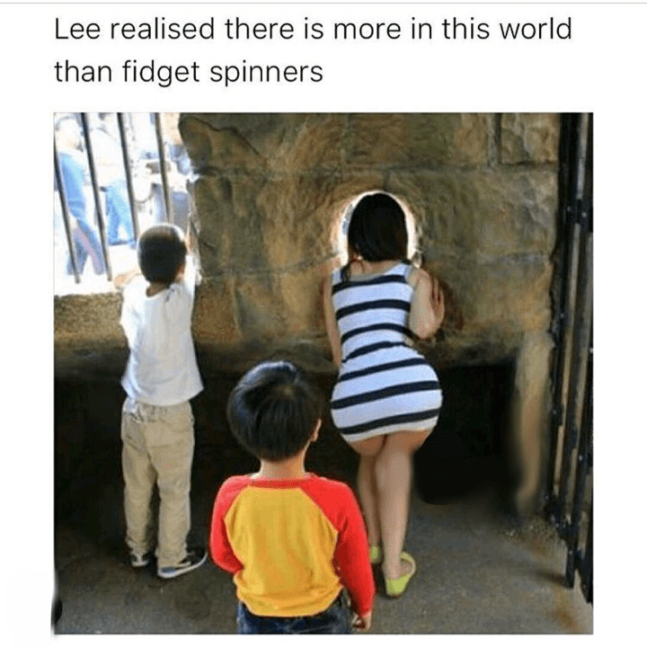 lee realised there is more in this world than fidget spinners