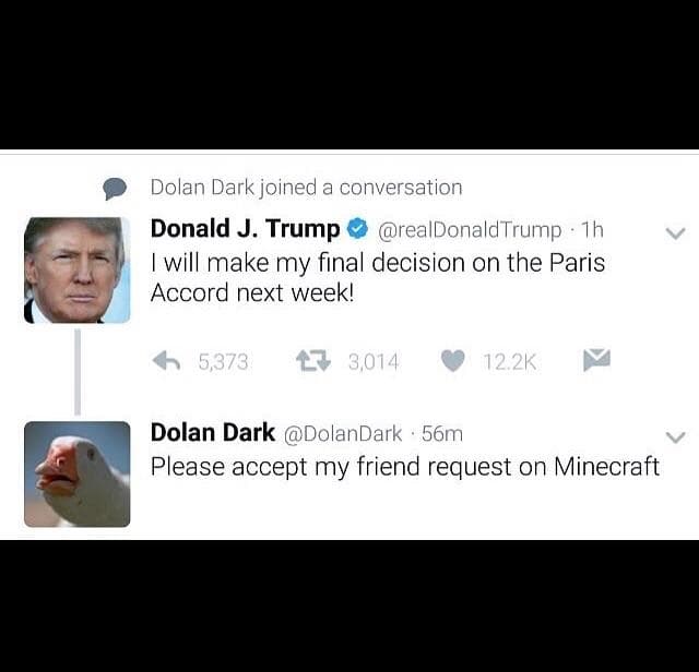 i will make my final decision on the paris accord next week!