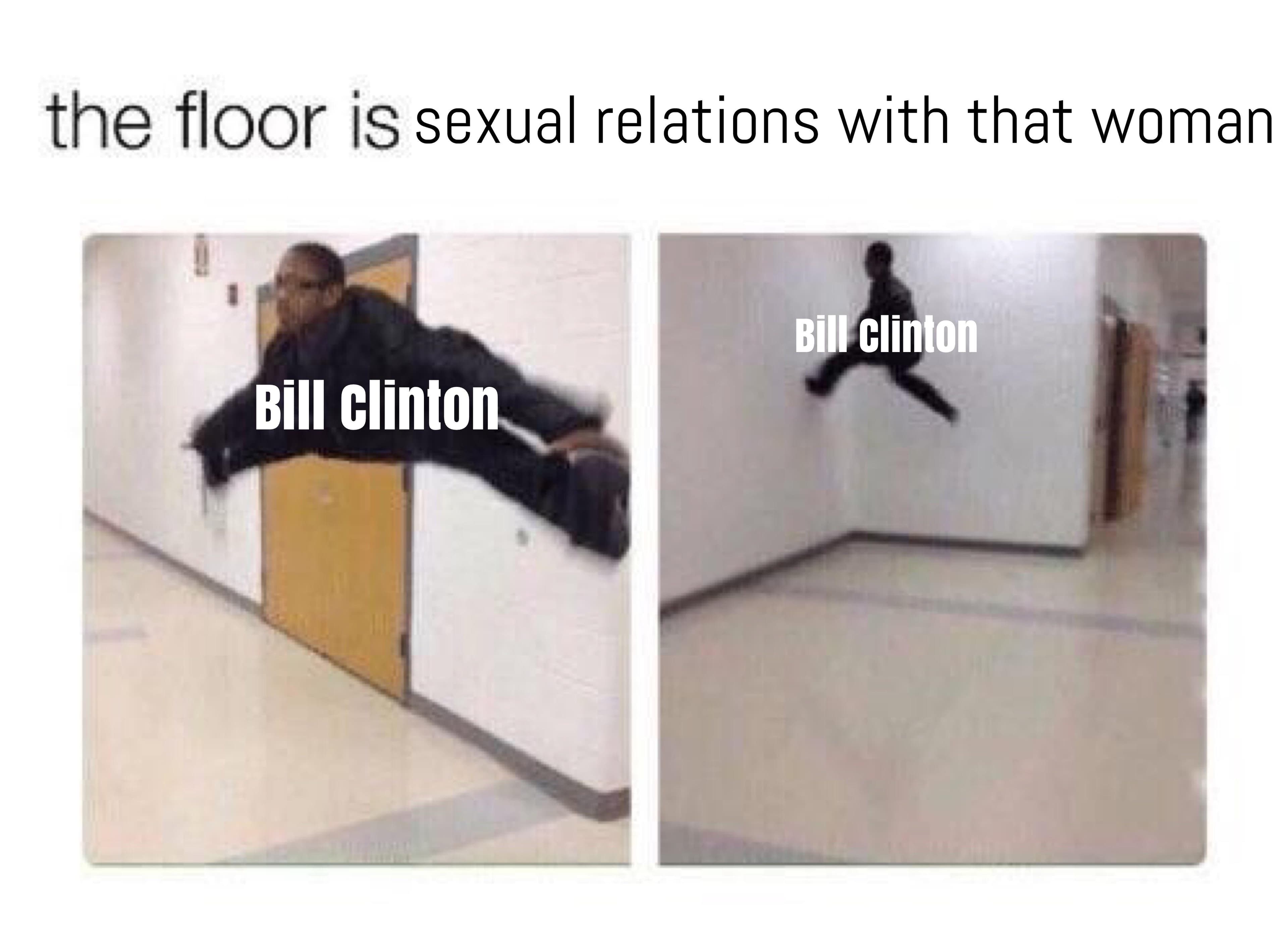the floor is sexual relations with that woman