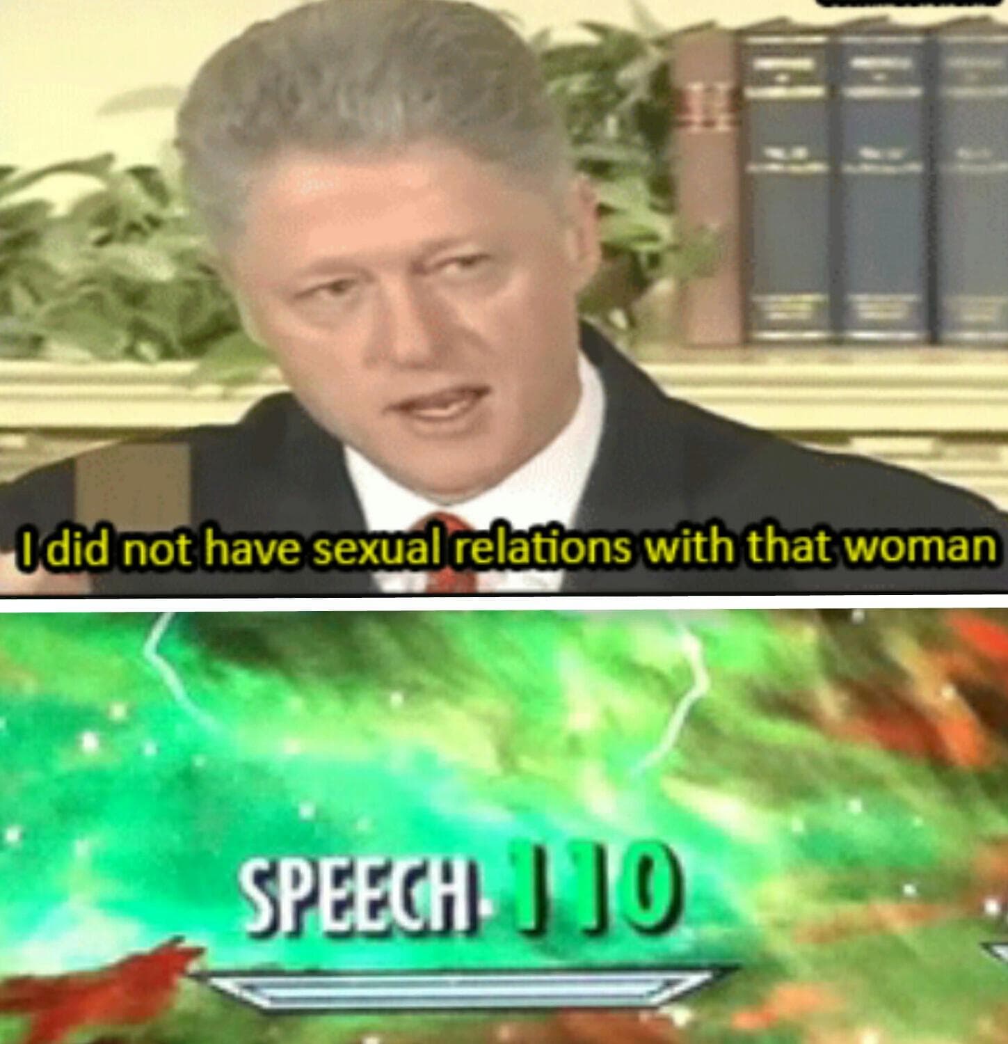 i did not have sexual relations with that woman