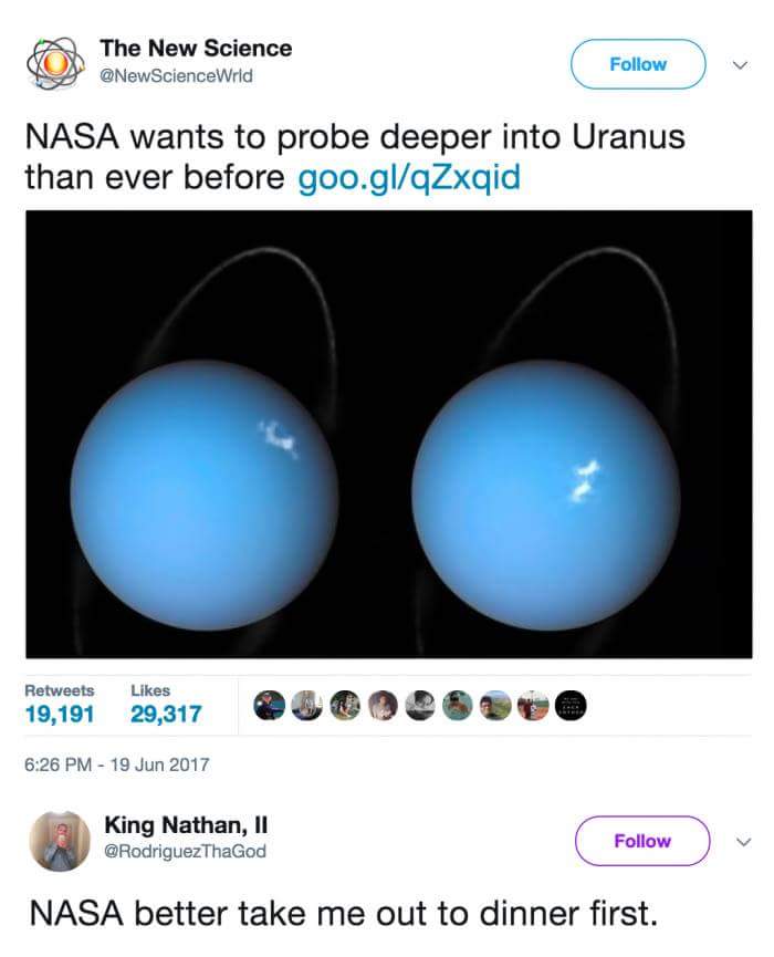 nasa wants to probe deeper into uranus than ever before