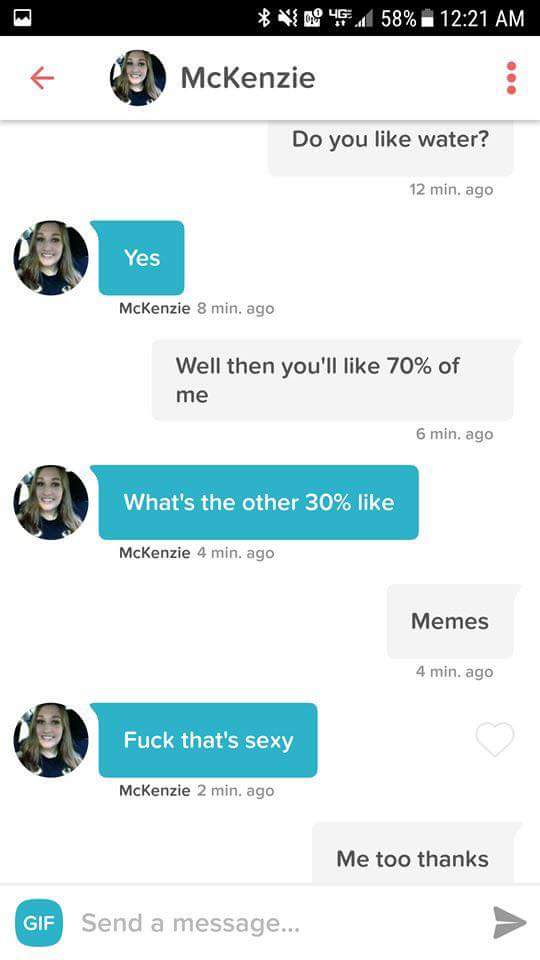 do you like water?