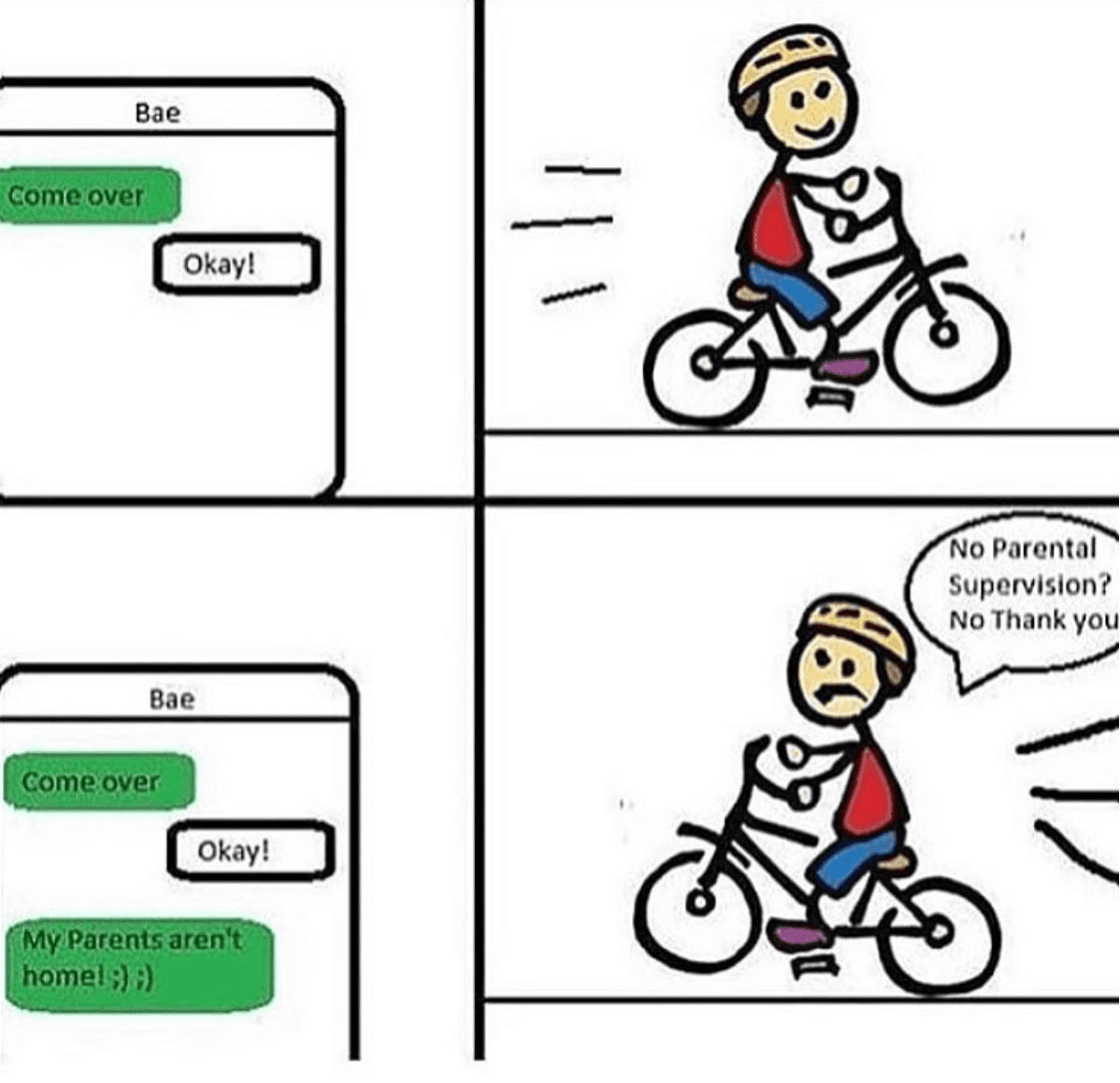 come over