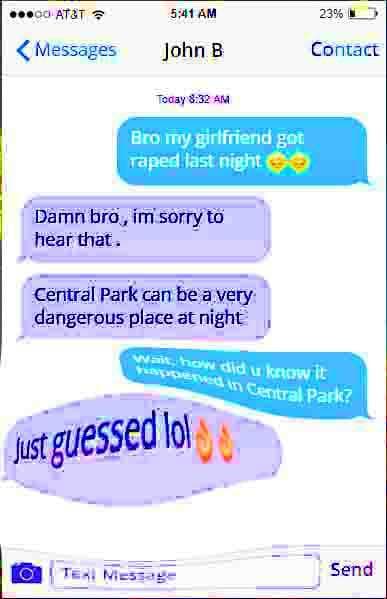 bro my girlfriend got raped last night