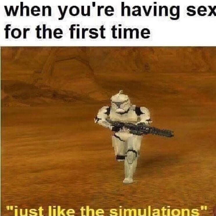 when you're having sex for the first time