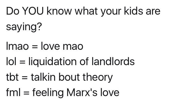 do you know what your kids are saying?