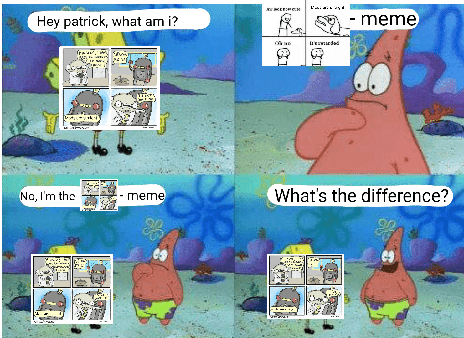 hey patrick, what am i?