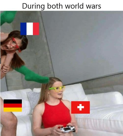 during both world wars