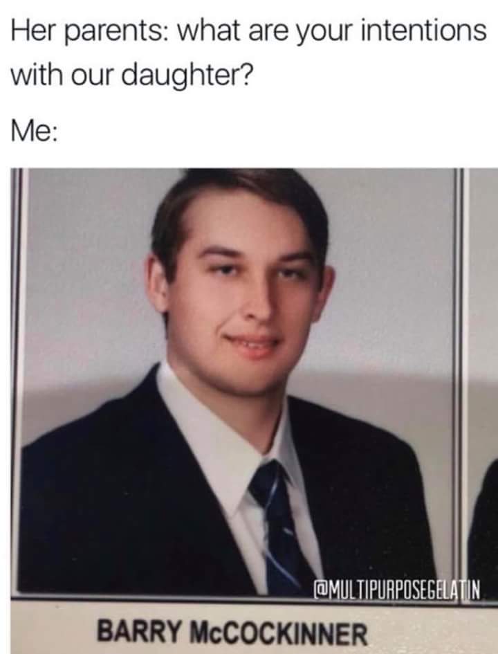 her parents: what are your intentions with our daughter?