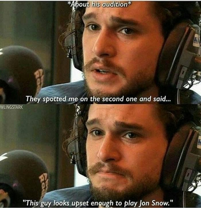 about his audition