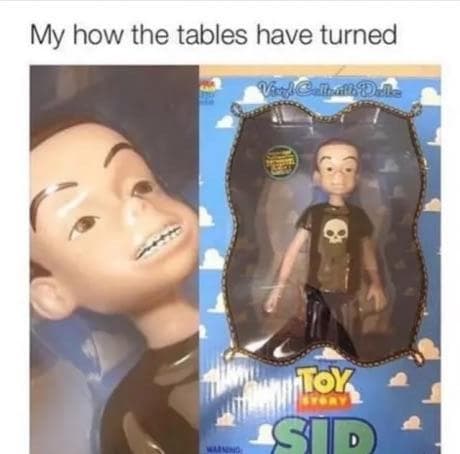 my how the tables have turned
