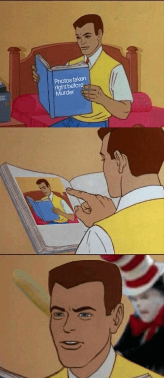 photos taken right before murder