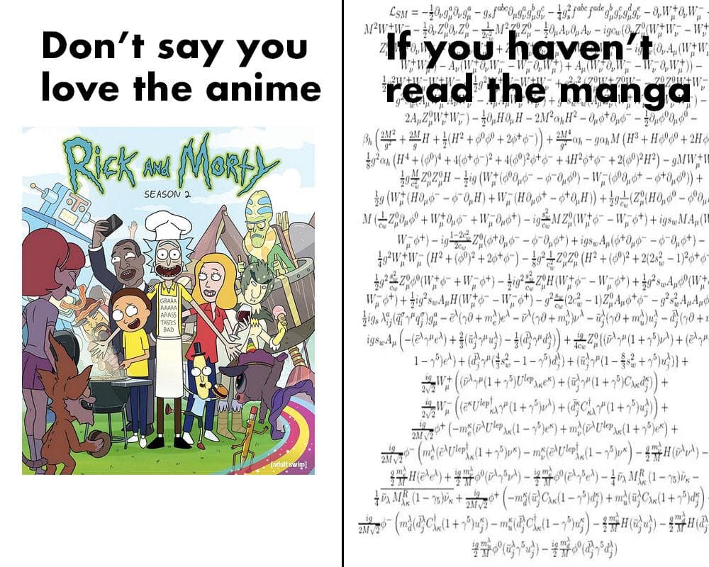don't say you love the anime if you haven't read the manga