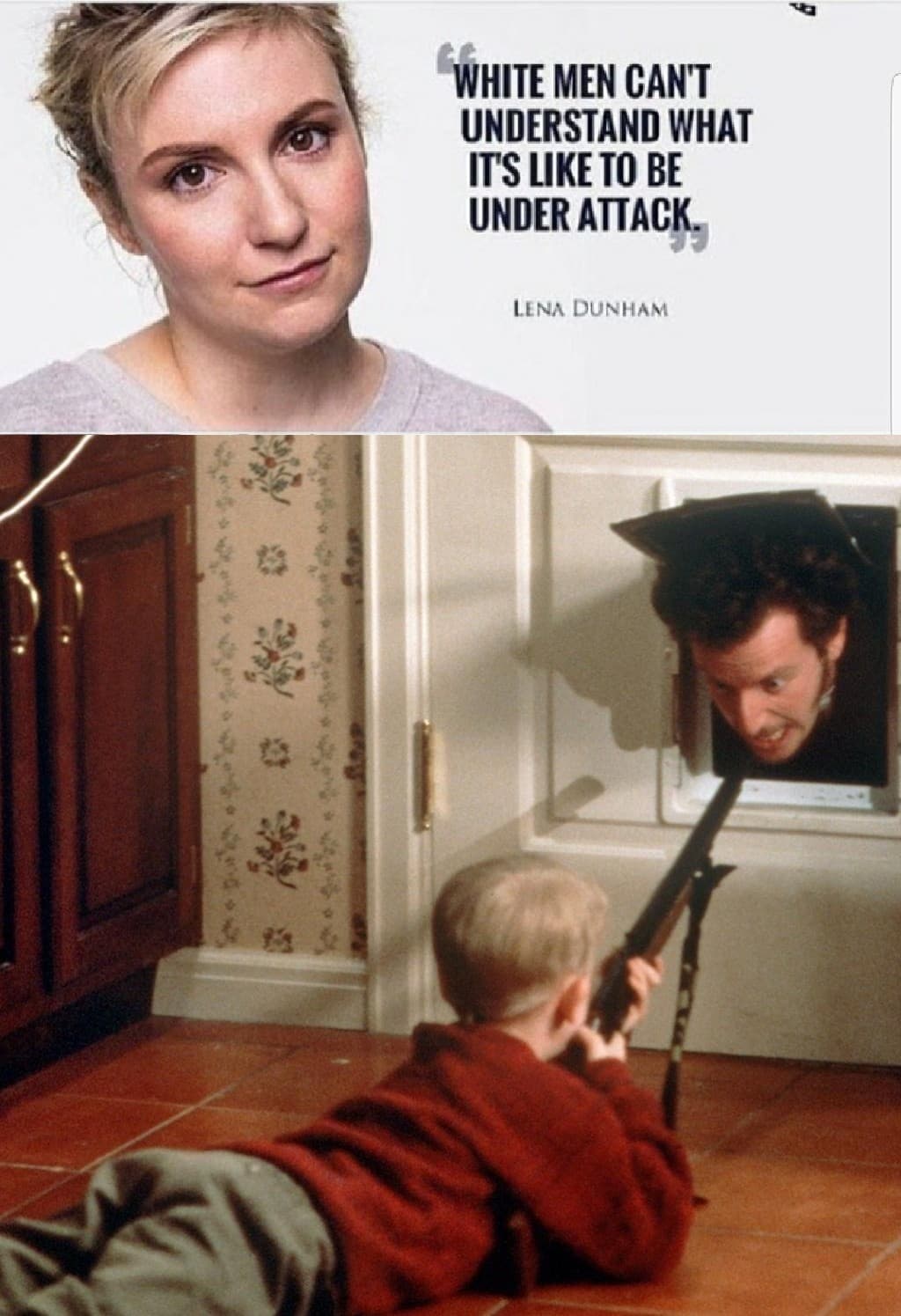white men can't understand what it's like to be under attack.