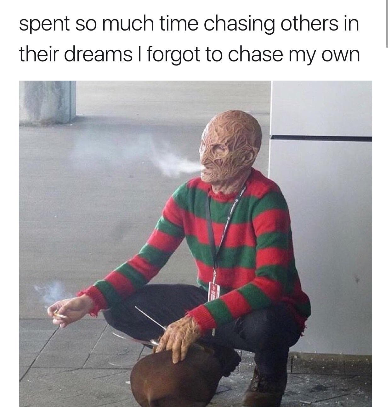 spent so much time chasing others in their dreams i forgot to chase my own