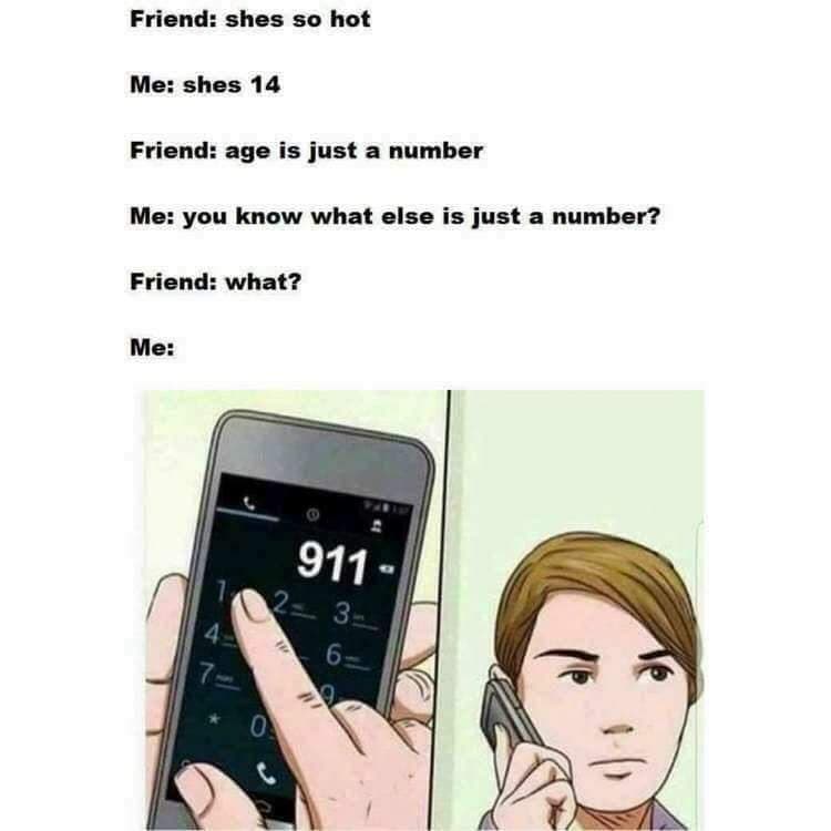 friend: she's so hot