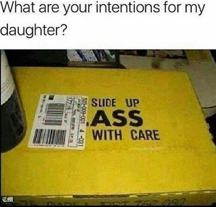 what are your intentions for my daughter?