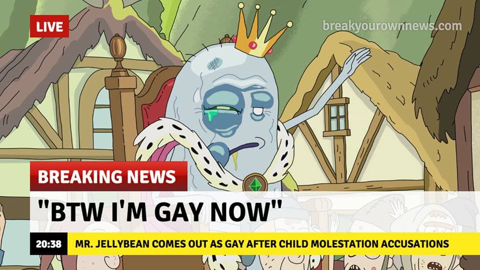 btw i'm gay now