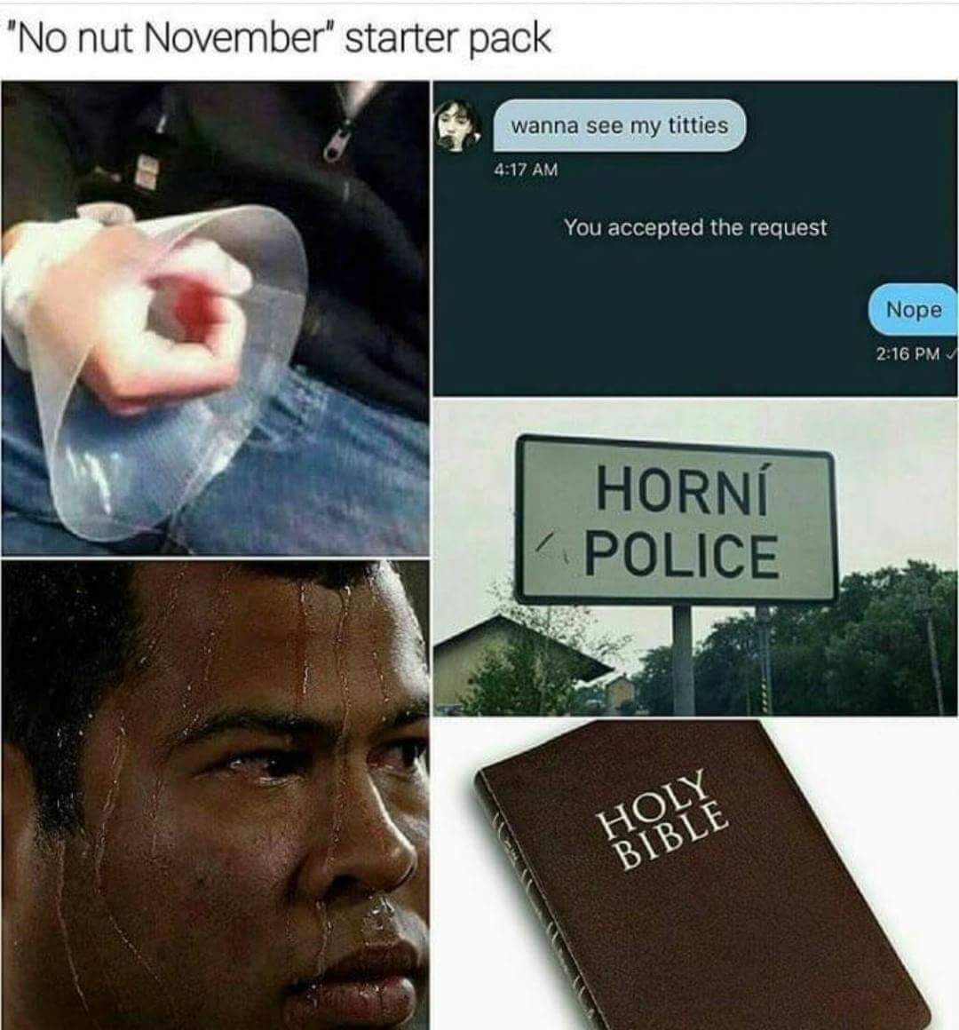 no nut november starter pack