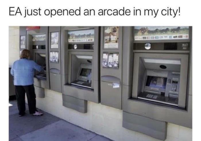 ea just opened an arcade in my city!