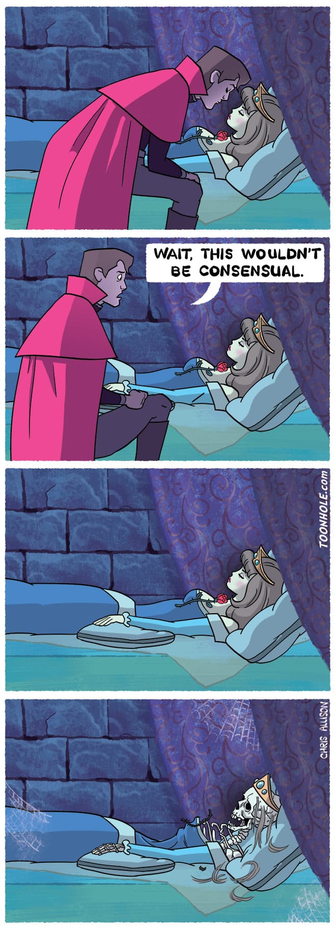 wait, this wouldn't be consensual.