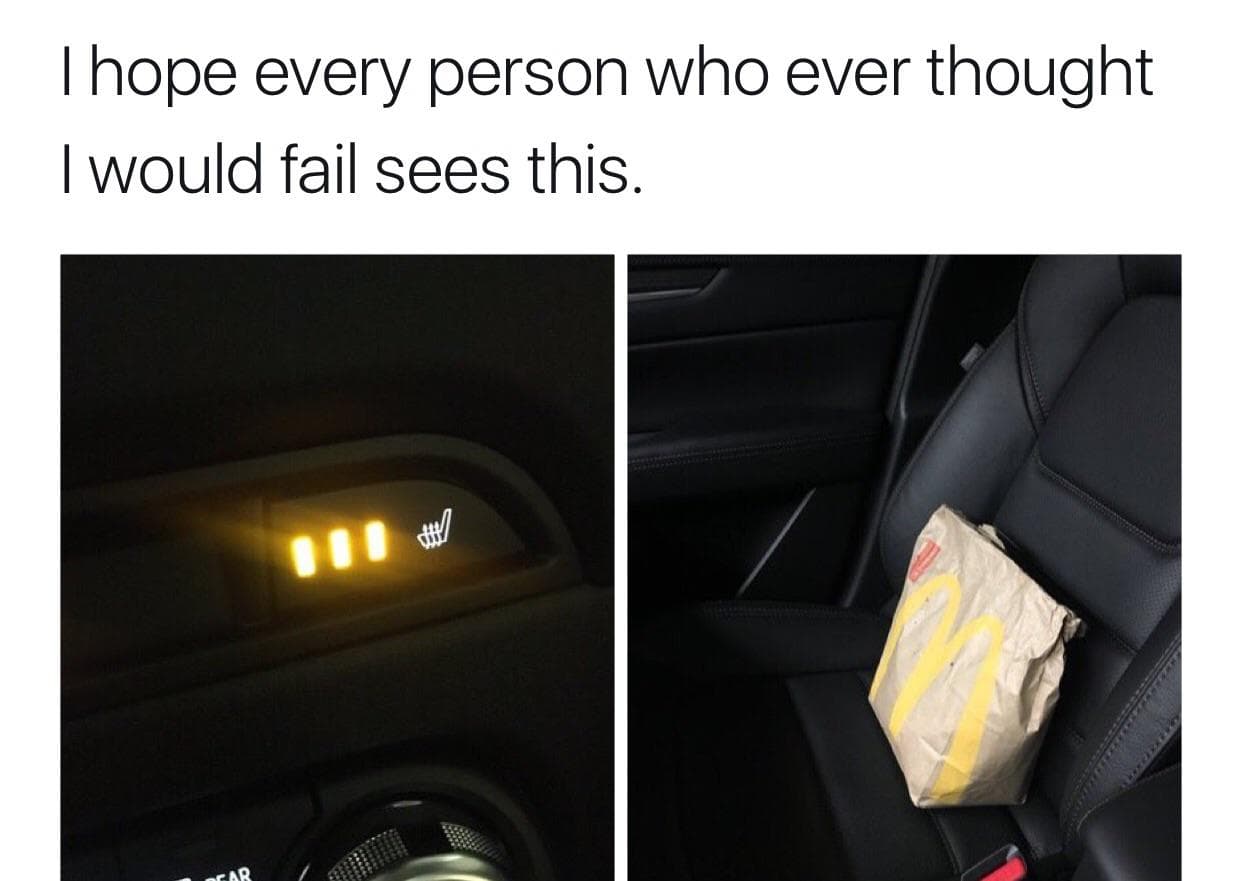 i hope every person who ever thought i would fail sees this.