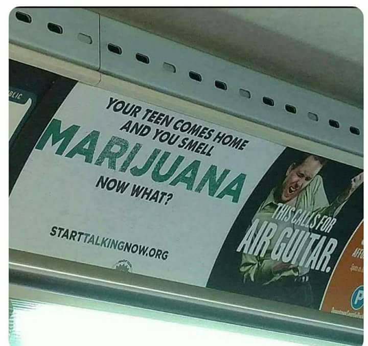 your teen comes home and you smell marijuana.