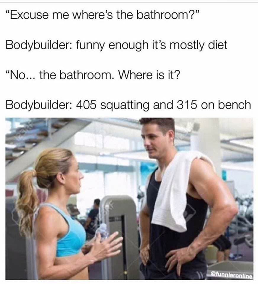 excuse me where's the bathroom?