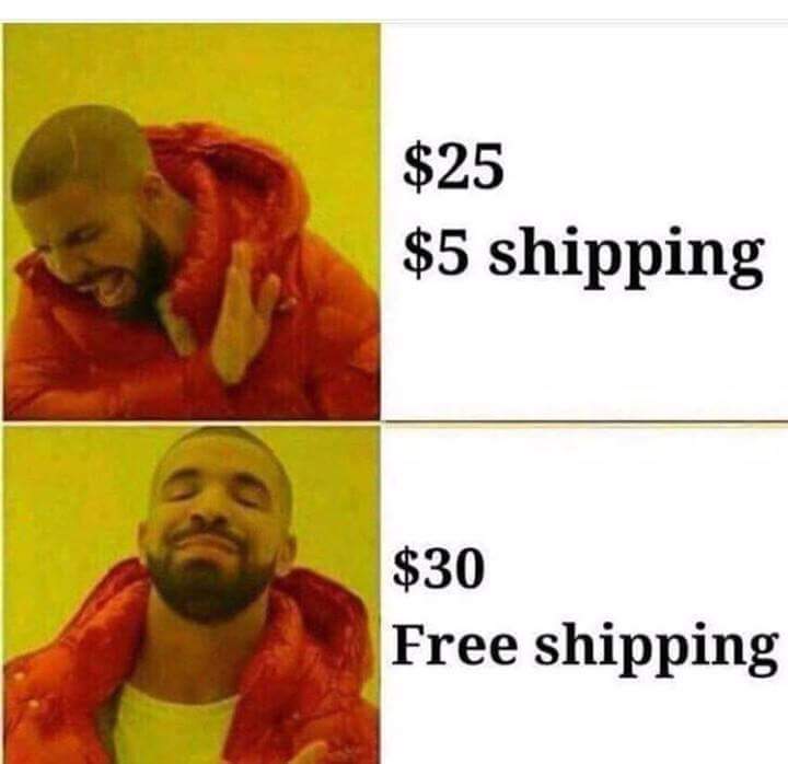 $25, $5 shipping