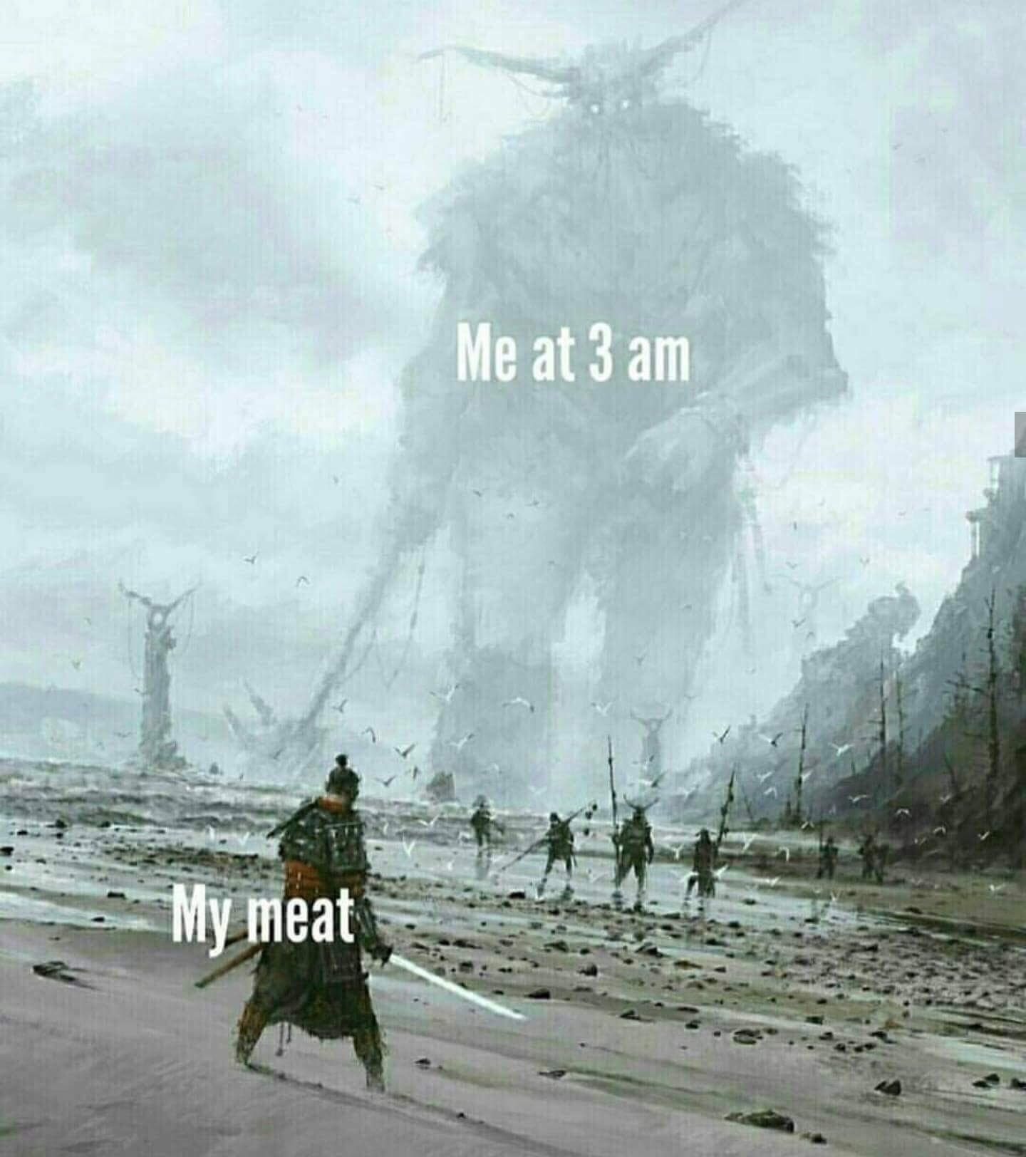 me at 3 am