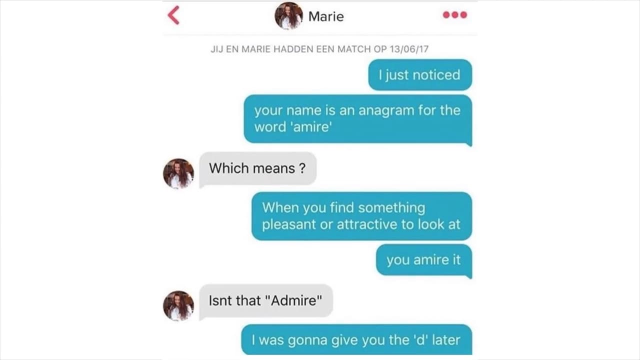 i just noticed your name is an anagram for the word 'amire'