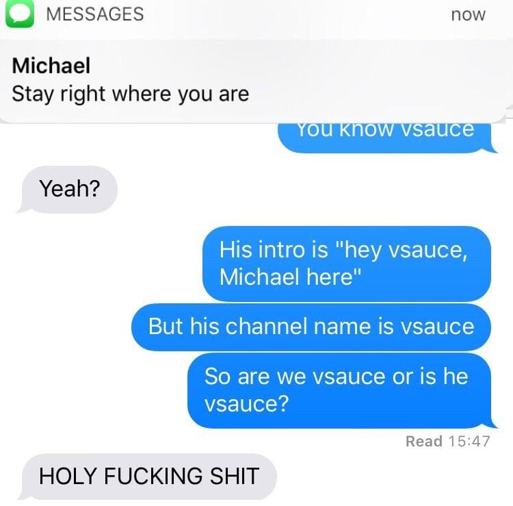 stay right where you are