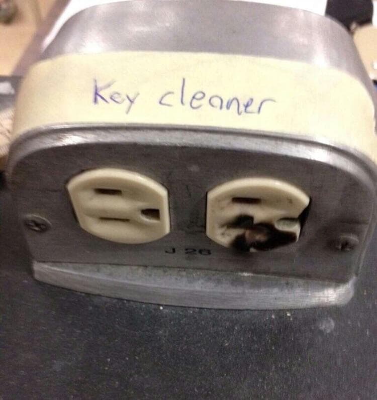 key cleaner