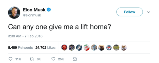 can any one give me a lift home?