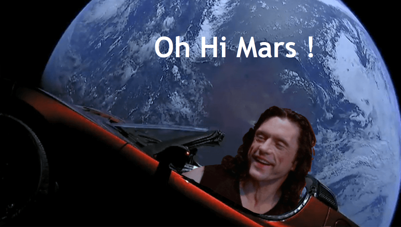 oh hi mars!