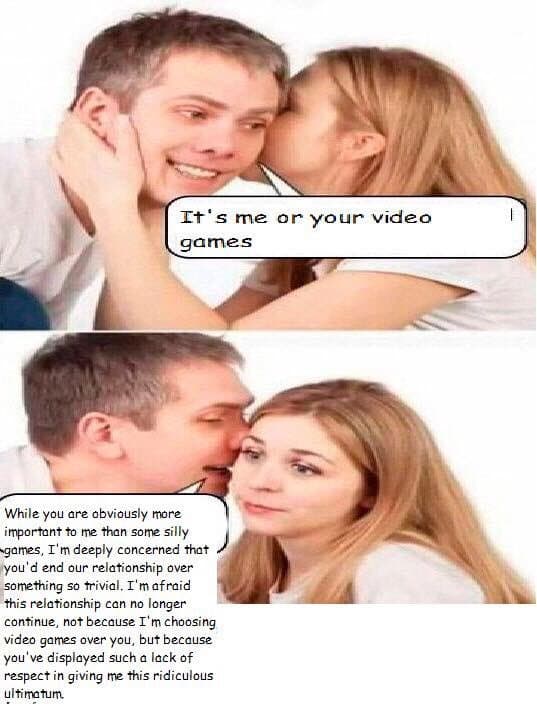 it's me or your video games