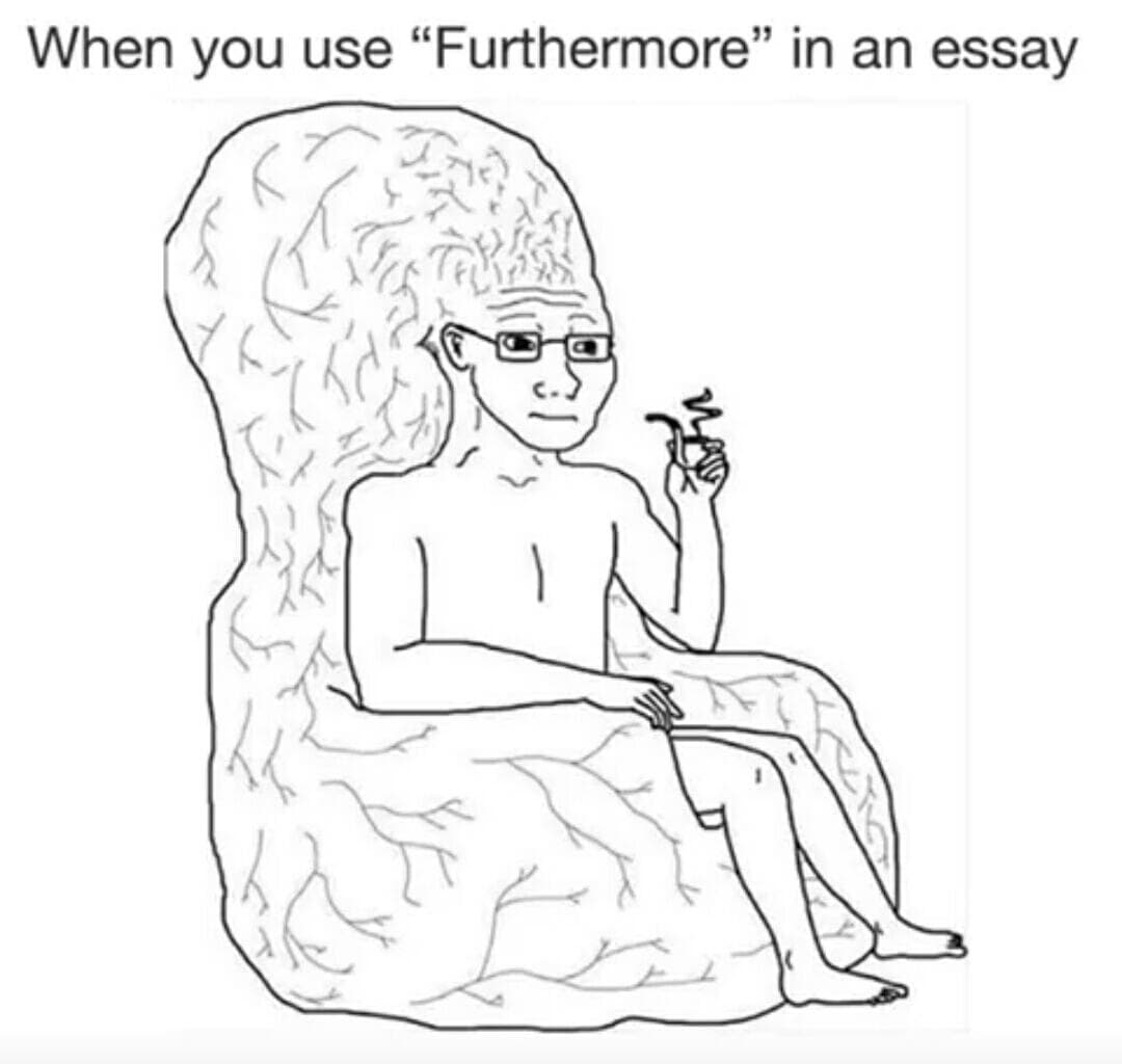when you use "furthermore" in an essay