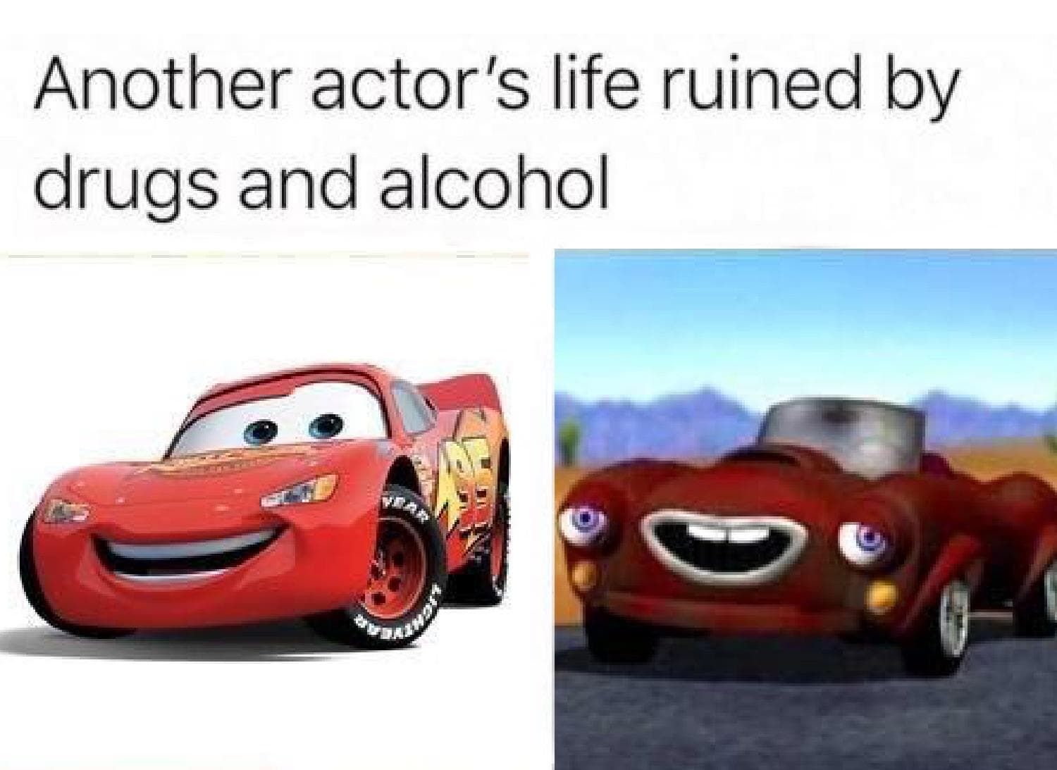 another actor's life ruined by drugs and alcohol