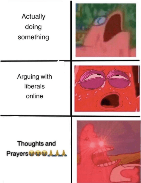 actually doing something