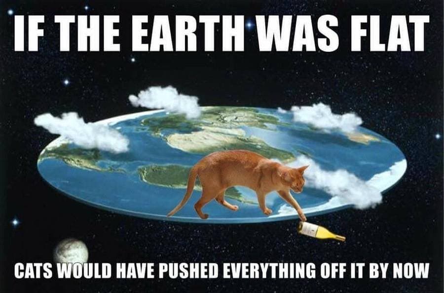 if the earth was flat