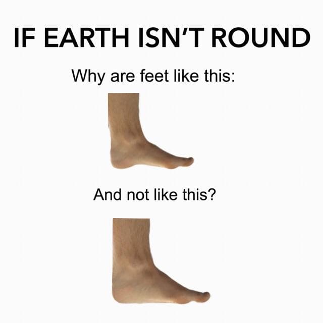 if earth isn't round