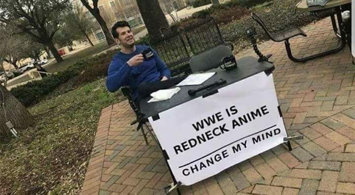 wwe is redneck anime