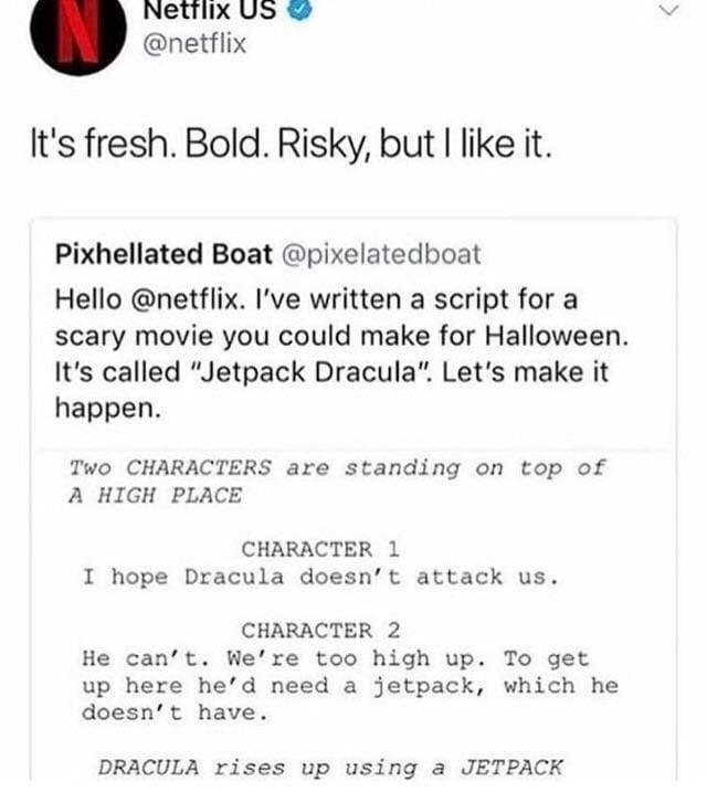 it's fresh. bold. risky, but i like it.
